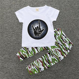 Summer Kids Clothes Sets Short Sleeve Boy T-shirt Pants Suit Clothing Set Newborn Sport Suits Children Baby Boy Clothes SY125