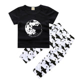 Summer Kids Clothes Sets Short Sleeve Boy T-shirt Pants Suit Clothing Set Newborn Sport Suits Children Baby Boy Clothes SY125