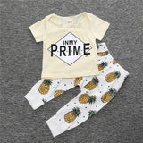 Summer Kids Clothes Sets Short Sleeve Boy T-shirt Pants Suit Clothing Set Newborn Sport Suits Children Baby Boy Clothes SY125