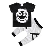 Summer Kids Clothes Sets Short Sleeve Boy T-shirt Pants Suit Clothing Set Newborn Sport Suits Children Baby Boy Clothes SY125