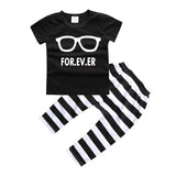 Summer Kids Clothes Sets Short Sleeve Boy T-shirt Pants Suit Clothing Set Newborn Sport Suits Children Baby Boy Clothes SY125