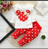 Girls Clothing Sets 2018 Winter 2pcs 6M-24M