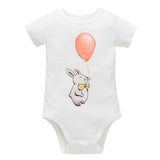 Unisex Top Quality Baby Rompers Short Sleeve Cottom O-Neck 0-24M Novel Newborn Boys&Girls Roupas de Baby Clothes