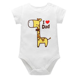 Unisex Top Quality Baby Rompers Short Sleeve Cottom O-Neck 0-24M Novel Newborn Boys&Girls Roupas de Baby Clothes