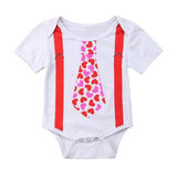 Unisex Top Quality Baby Rompers Short Sleeve Cottom O-Neck 0-24M Novel Newborn Boys&Girls Roupas de Baby Clothes