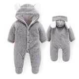 2019 Newborn Baby Winter Hoodie Clothes Polyester Infant Baby Girls Pink Climbing New Spring Outwear Rompers 3m-12m Boy Jumpsuit