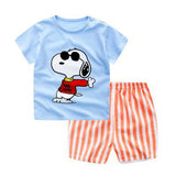 Brand Designer Baby Boy Clothes Sport Clothing Tracksuit Active  Striped Tshirt +shorts Toddler Clothing Sets