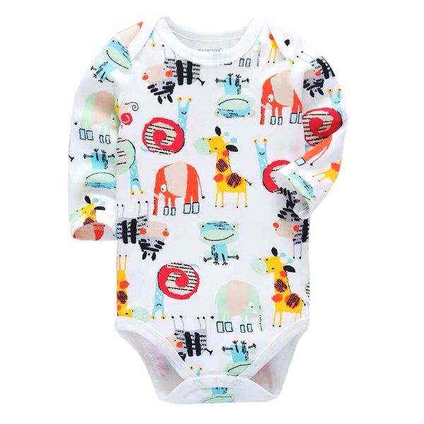 Babies Boys Long Sleeve Clothes Baby Girls Romper Newborn Toddler Infant 0-24 Months Body One Piece Rompers