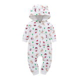 Soft Baby Rompers Newborn 6-24M Baby Boy Clothes Warm Fleece Kids Girl Jumpsuits Hooded Infant Girl Rompers Toddler Costumes