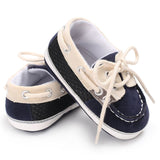 2019 Spring Baby boy Shoes First Walker Lace-up T-tied solid color casual Toddler Shoes Non-slip Soft Bottom Warm Shoes