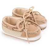 2019 Spring Baby boy Shoes First Walker Lace-up T-tied solid color casual Toddler Shoes Non-slip Soft Bottom Warm Shoes