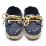 2019 Spring Baby boy Shoes First Walker Lace-up T-tied solid color casual Toddler Shoes Non-slip Soft Bottom Warm Shoes