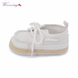2019 Spring Baby boy Shoes First Walker Lace-up T-tied solid color casual Toddler Shoes Non-slip Soft Bottom Warm Shoes