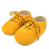 2019 Spring Baby boy Shoes First Walker Lace-up T-tied solid color casual Toddler Shoes Non-slip Soft Bottom Warm Shoes