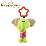 Baby Kids Rattle Toys Cartoon Animal Plush Hand Bell Baby Stroller Crib Hanging Rattles Infant Baby Toys Gifts 35% off
