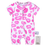 2019 Toddler Newborn Baby Boys Girls Dinosaur Zipper Rompers Cartoon Jumpsuit Outfits Clothes Short Sleeve Baby Rompers