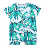 2019 Toddler Newborn Baby Boys Girls Dinosaur Zipper Rompers Cartoon Jumpsuit Outfits Clothes Short Sleeve Baby Rompers