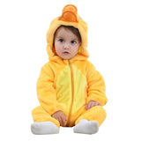 Flannel Baby Rompers Rabbit Cotton Baby Boys Girls Animal Rompers Spring Winter Stitch Baby's Sets Kigurumi Newborn Clothes 2019