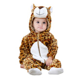 Flannel Baby Rompers Rabbit Cotton Baby Boys Girls Animal Rompers Spring Winter Stitch Baby's Sets Kigurumi Newborn Clothes 2019