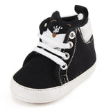 2019 Spring and Autumn Boys and Girls New Three-color Fox High Tied Casual Toddler Shoes Baby Toddler Shoes